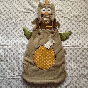 NWT BABY ASPEN MY LITTLE NIGHT OWL.  1 piece outfit with hat.